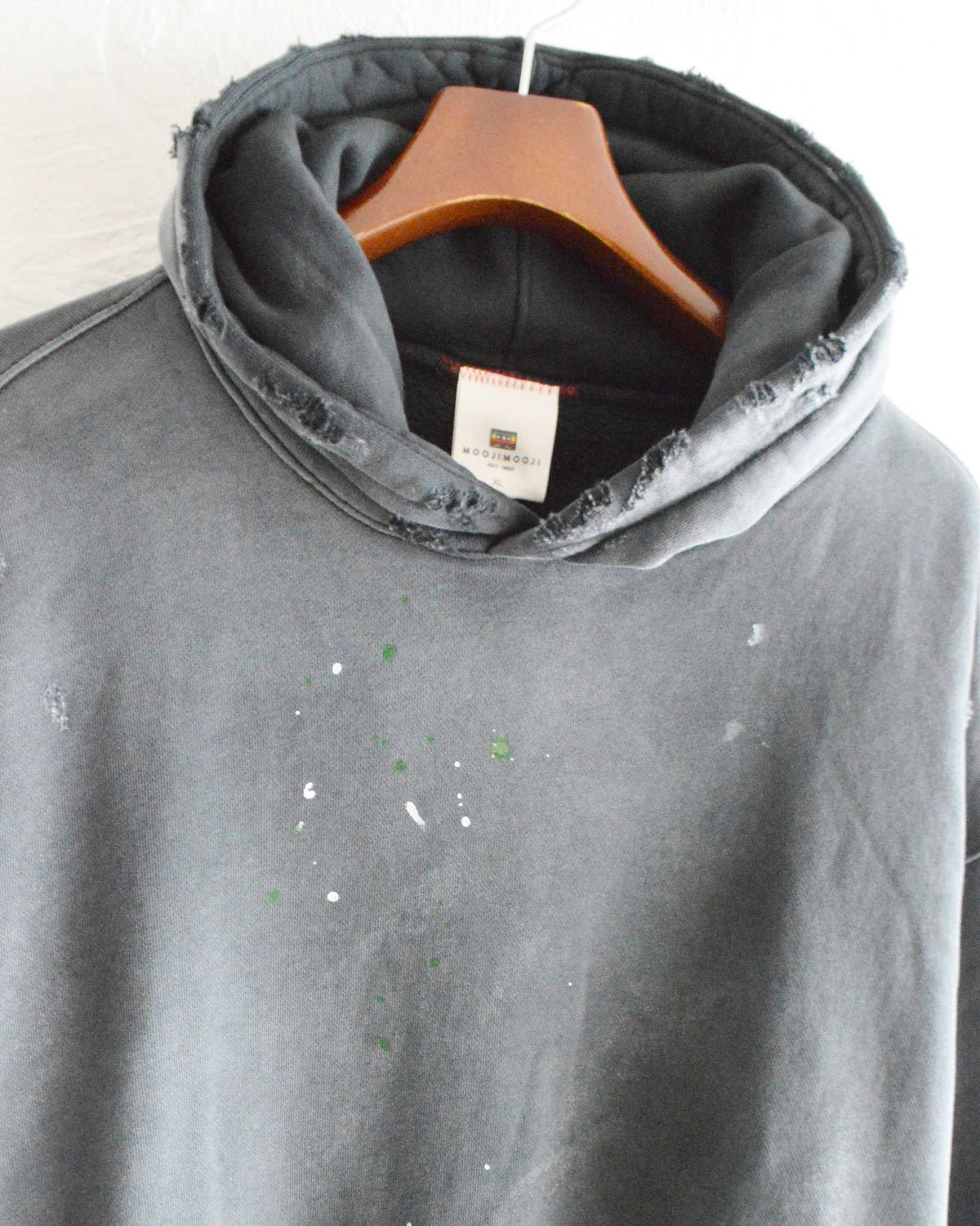 MOOJIMOOJI ムージームージー / CLASSIC 1930 HOODIE STREET クラシック1930フーディーストリート (BLACK ブラック)