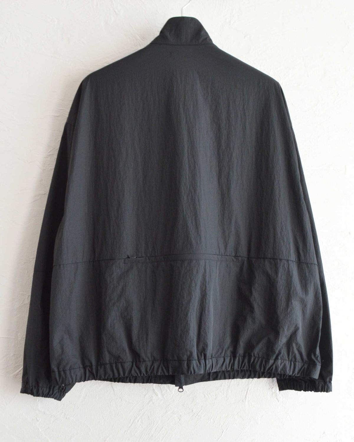 LAMOND ラモンド / POCKETABLE NYLON BLOUSON ポケッタブルナイロンブルゾン (BLACK ブラック)