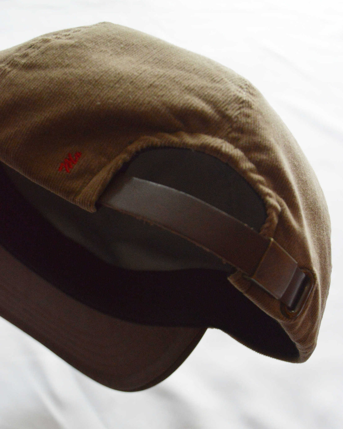 morno モーノ / Corduroy Leather B.B Cap コーデュロイ×レザーB.B.キャップ (BEIGE ベージュ)