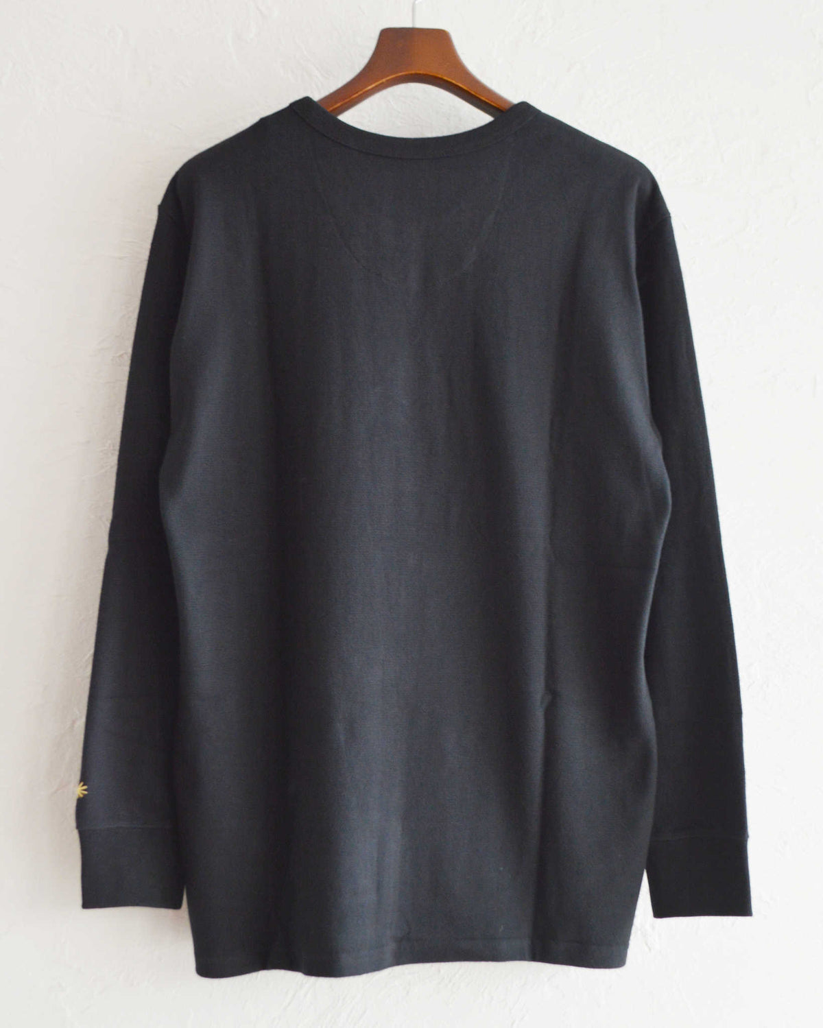 GOHEMP ゴーヘンプ / BASIC L/SL TEE ベーシックサンブレンドウォーマーロングスリーブティー (MAT BLACK マットブラック)