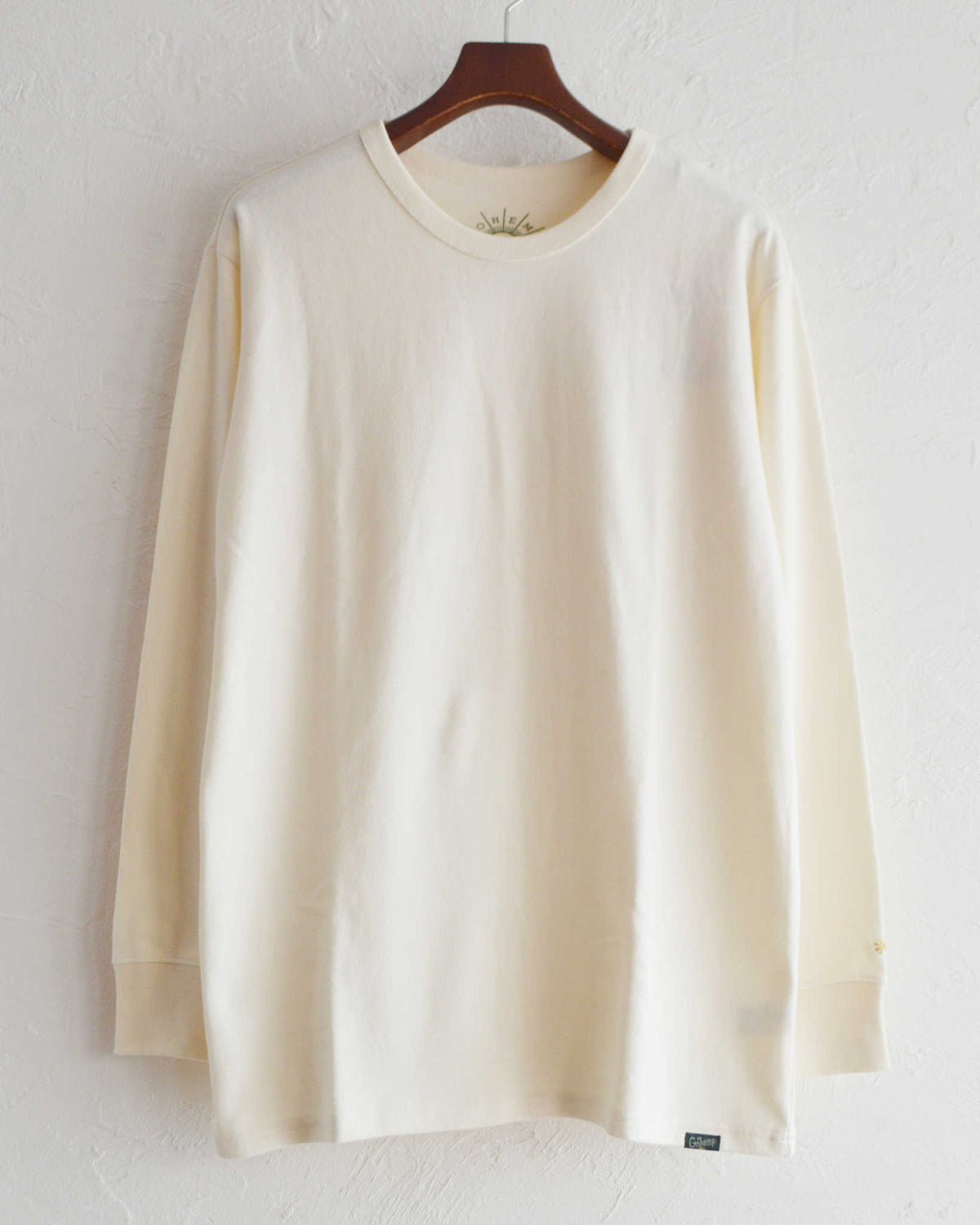 GOHEMP ゴーヘンプ / BASIC L/SL TEE ベーシックサンブレンドウォーマーロングスリーブティー (NATURAL ナチュラル)