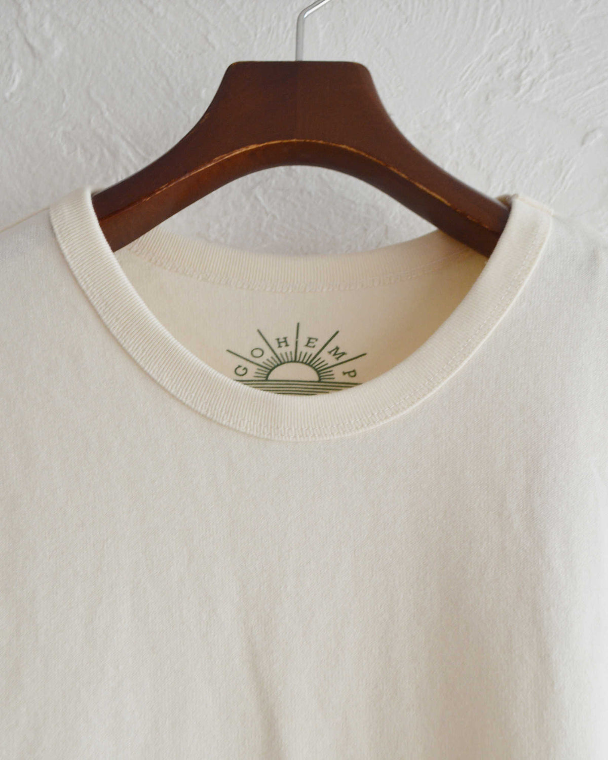 GOHEMP ゴーヘンプ / BASIC L/SL TEE ベーシックサンブレンドウォーマーロングスリーブティー (NATURAL ナチュラル)