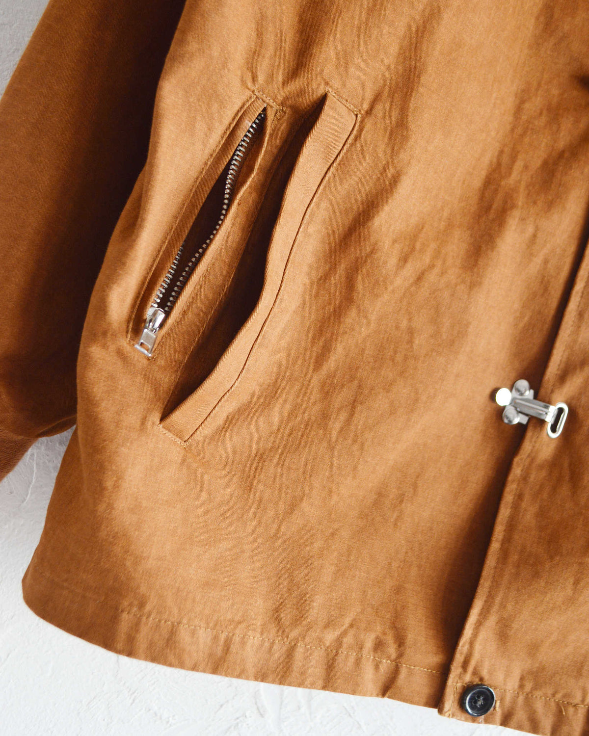 modemdesign モデムデザイン / FIREMAN JACKET ファイヤーマンジャケット (CAMEL キャメル)