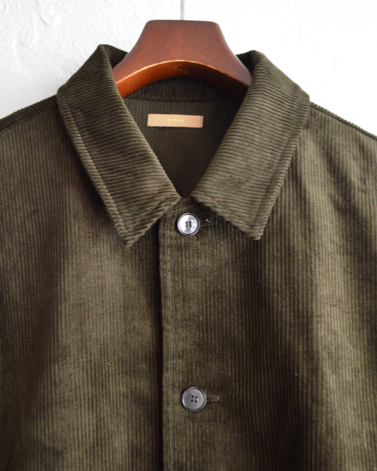 LAMOND ラモンド / CORDUROY SHORT BLOUSON コーデュロイショートブルゾン (DARK MOSS ダークモス)