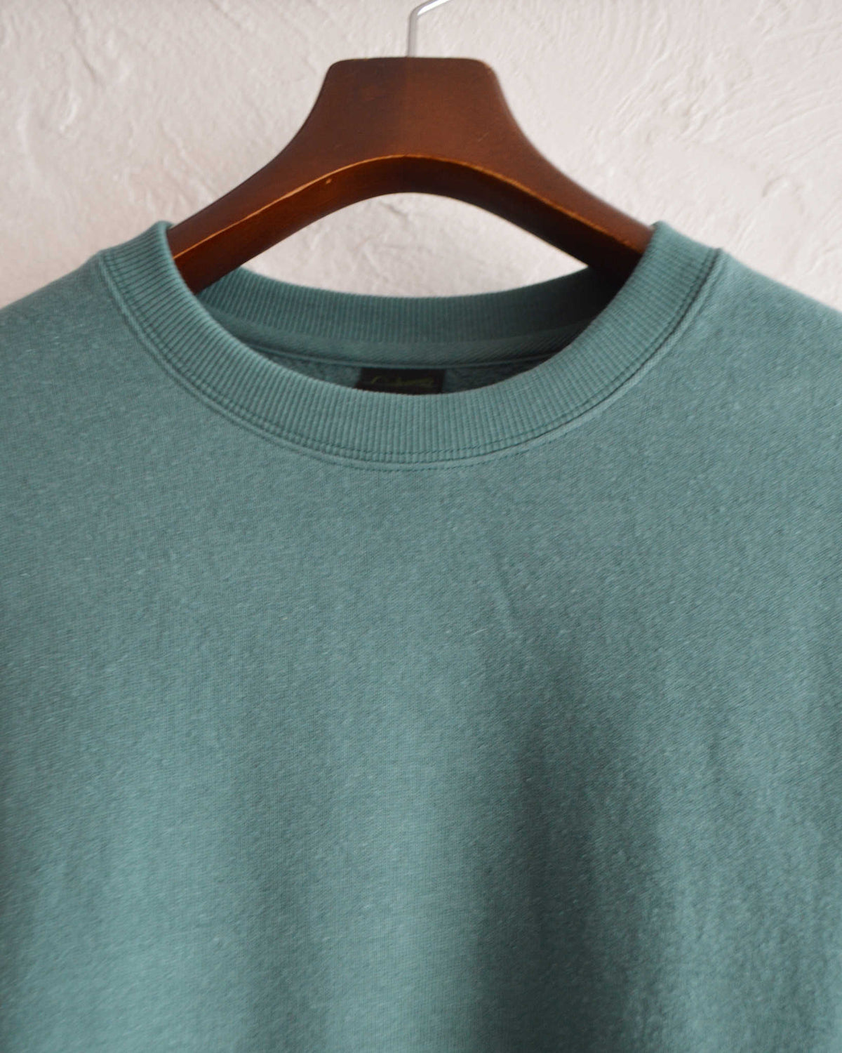 GOHEMP ゴーヘンプ / HEMP CREW SWEAT ヘンプクルースウェット (FANFARE GREEN ファンファーレグリーン)