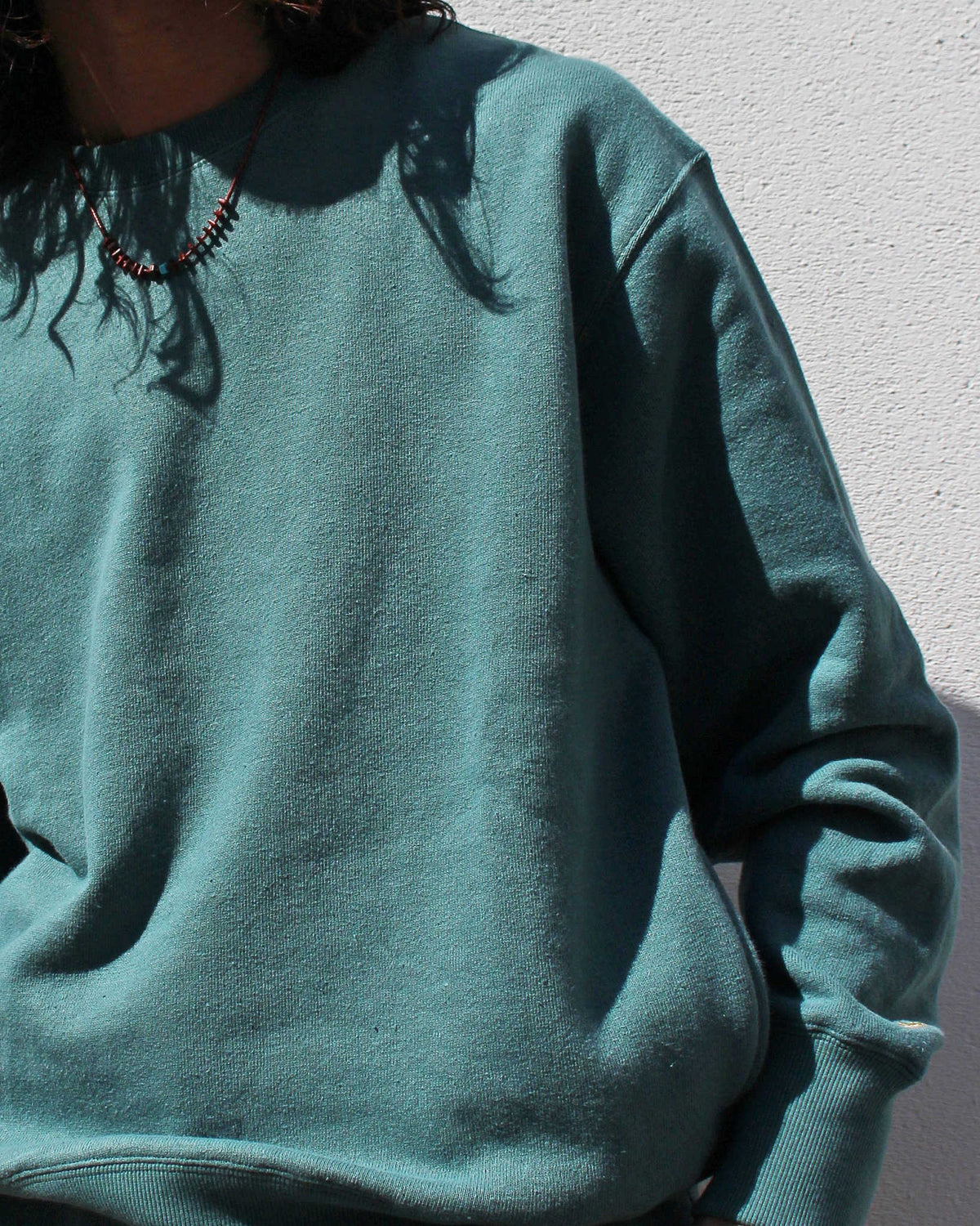 GOHEMP ゴーヘンプ / HEMP CREW SWEAT ヘンプクルースウェット (FANFARE GREEN ファンファーレグリーン)