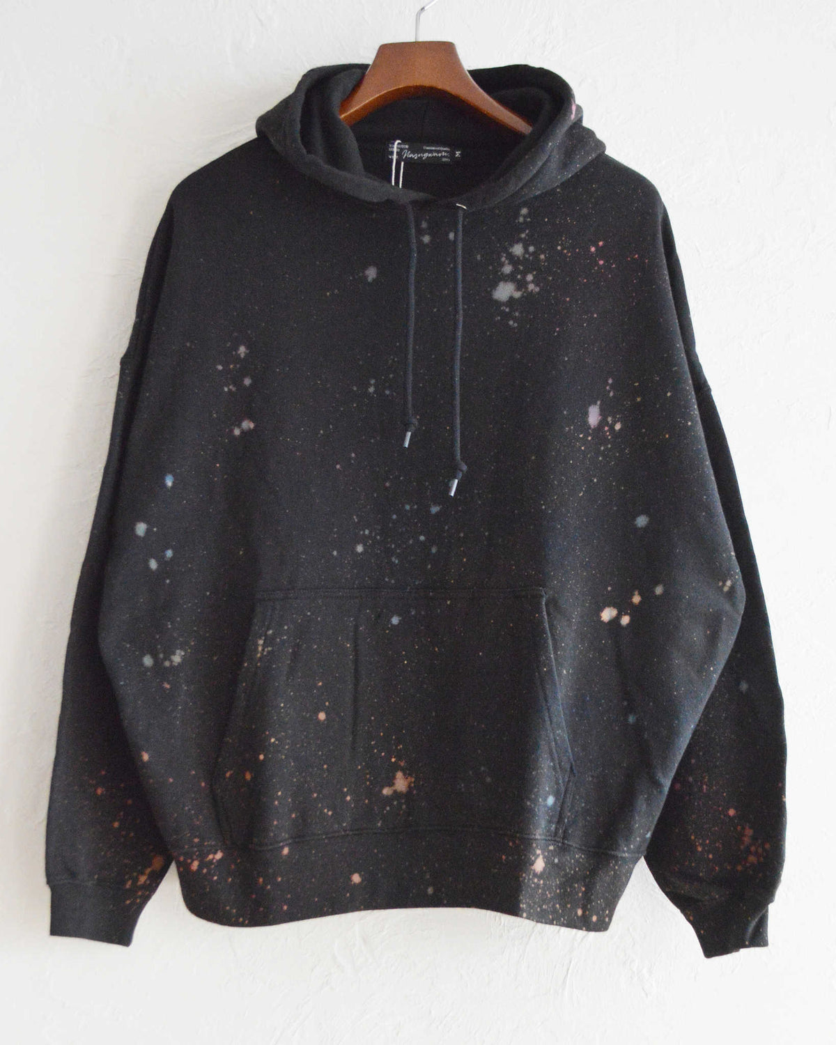 Nasngwam. ナスングワム / GALAXY HOODIE ギャラクシーフーディー (BLACK ブラック)