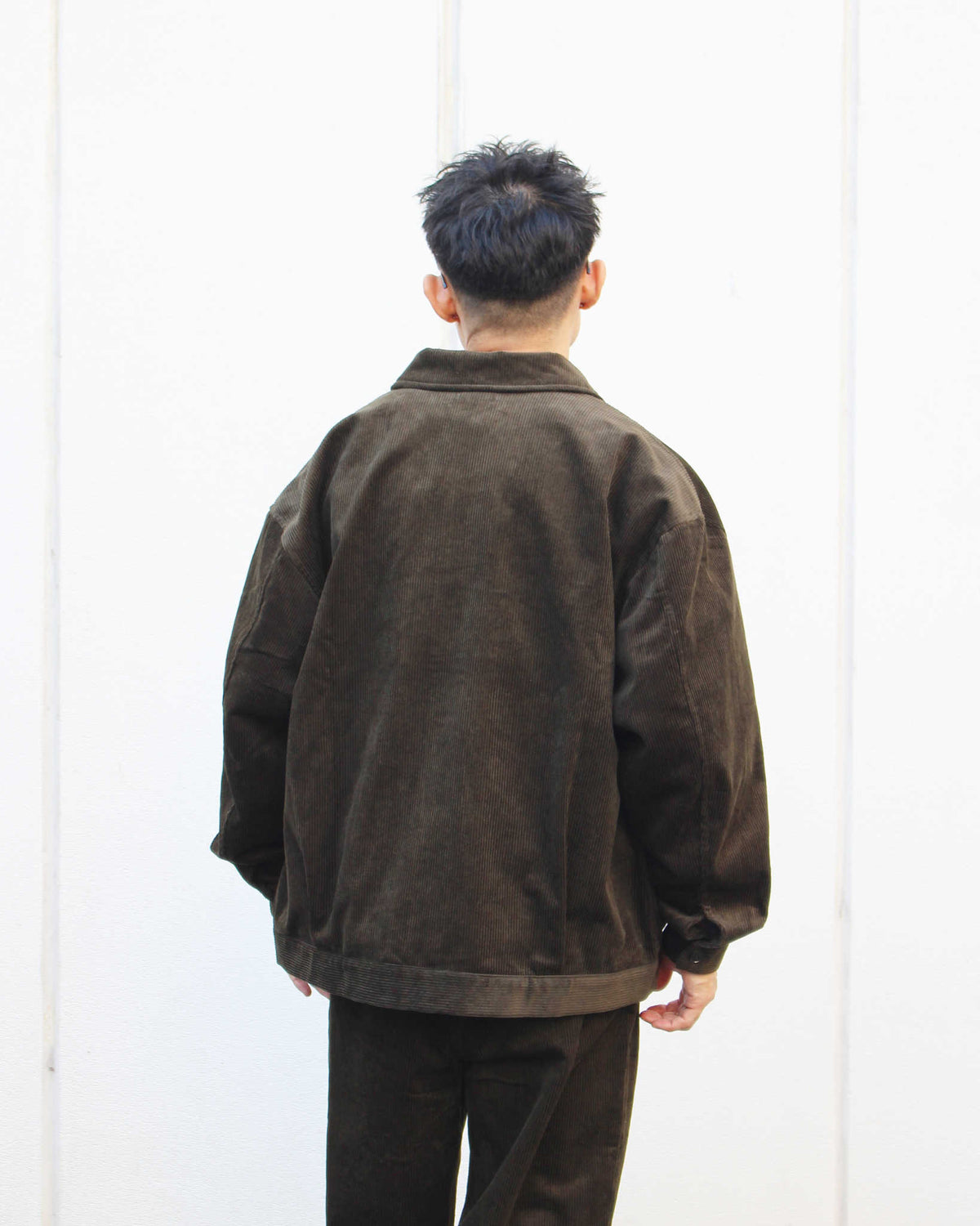 LAMOND ラモンド / CORDUROY SHORT BLOUSON コーデュロイショートブルゾン (DARK MOSS ダークモス)