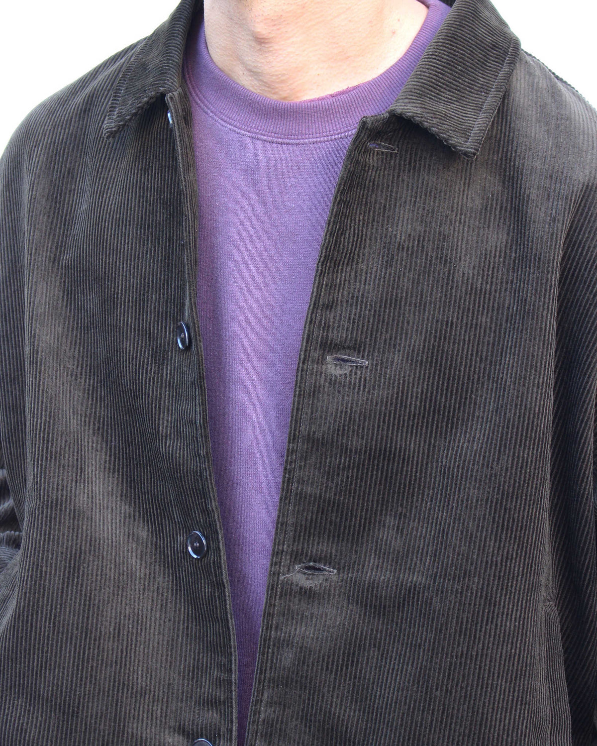 LAMOND ラモンド / CORDUROY SHORT BLOUSON コーデュロイショートブルゾン (DARK MOSS ダークモス)