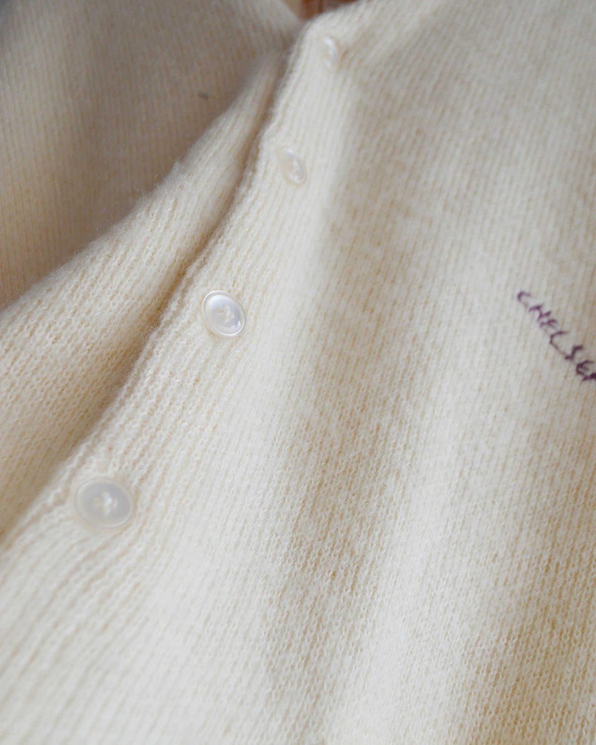 PENNEY'S ぺニーズ / NEW YORK doodle cardigan ニューヨークドゥードゥルカーディガン (OFF WHITE オフホワイト)