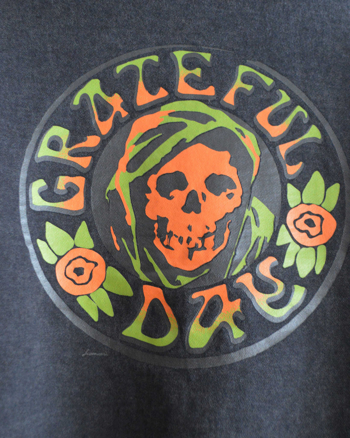 HAVE A GRATEFUL DAY ハブアグレイトフルデイ / SWEATSHIRT -DARK HOLLOW スウェットシャツ ダークハロー (VINTAGE BLACK ヴィンテージブラック)