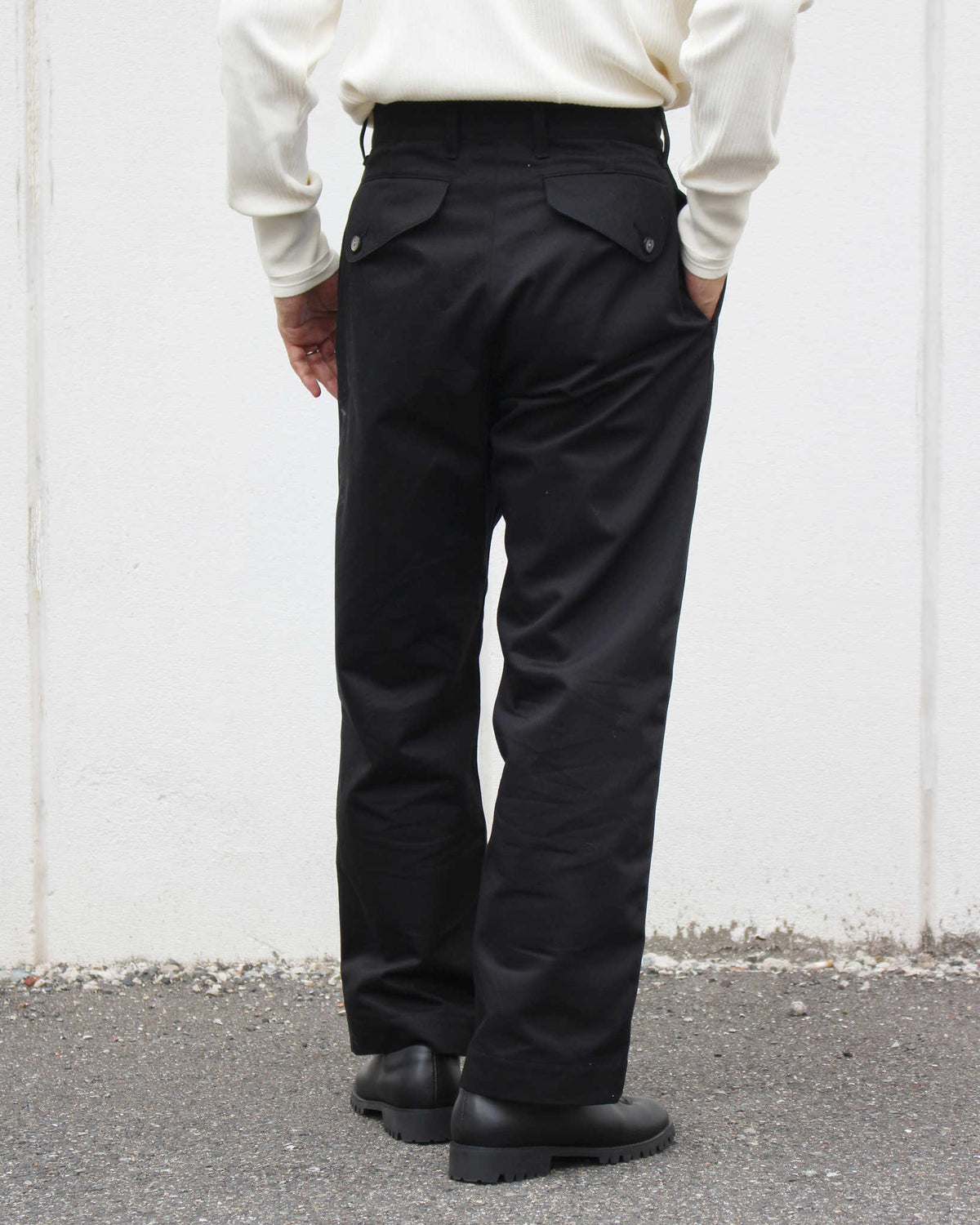 C.M.P,Y シーエムピーワイ / No.31 Chino Pants チノパンツ (BLACK ブラック)