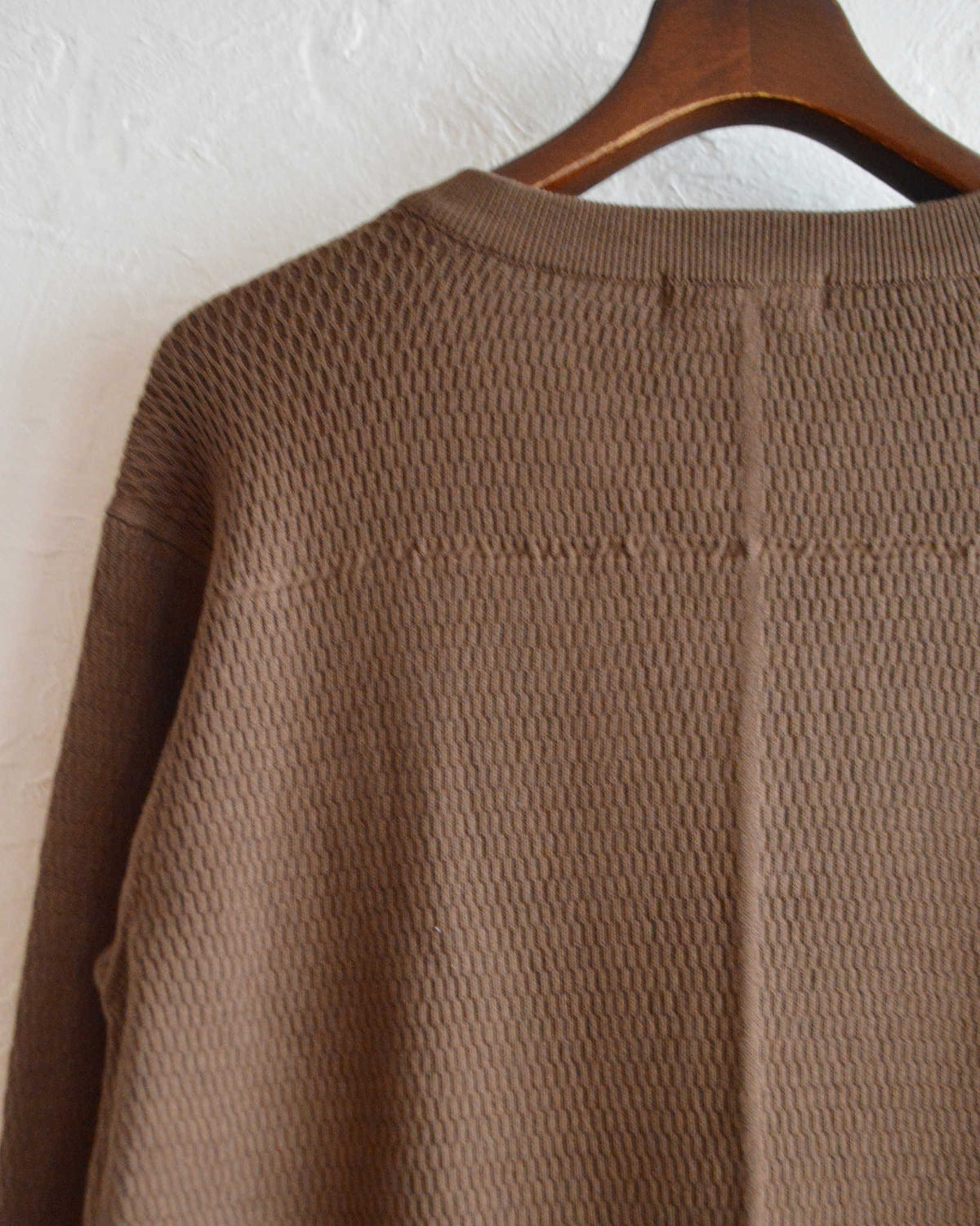 Nasngwam. ナスングワム / COUNTER KNIT カウンターニット (BROWN ブラウン)