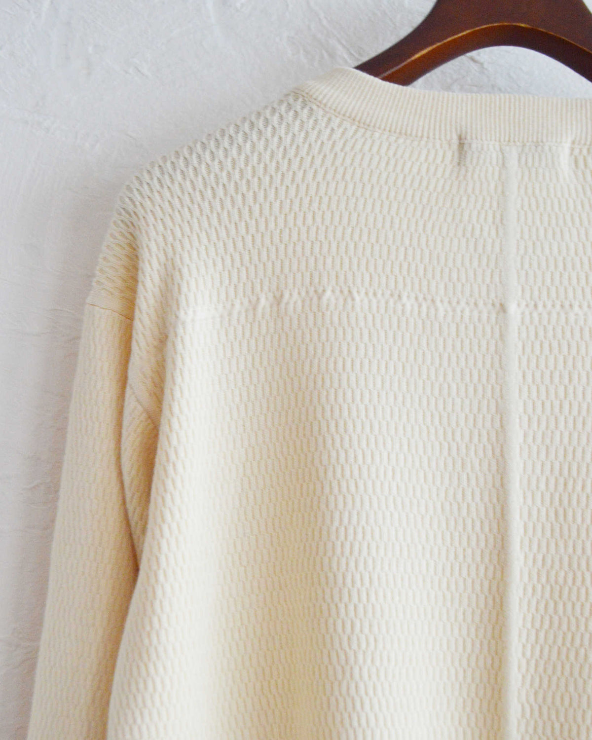 Nasngwam. ナスングワム / COUNTER KNIT カウンターニット (NATURAL ナチュラル)