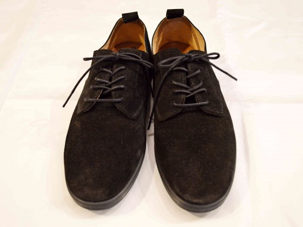 BLUCHER 5 OJETES SIN SERRAJE 【BLACK】 / FRANCESCO
