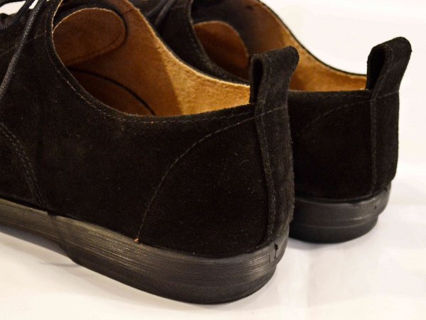 BLUCHER 5 OJETES SIN SERRAJE 【BLACK】 / FRANCESCO