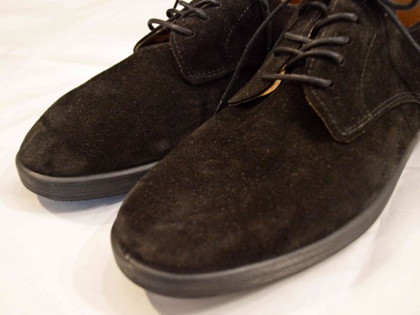BLUCHER 5 OJETES SIN SERRAJE 【BLACK】 / FRANCESCO