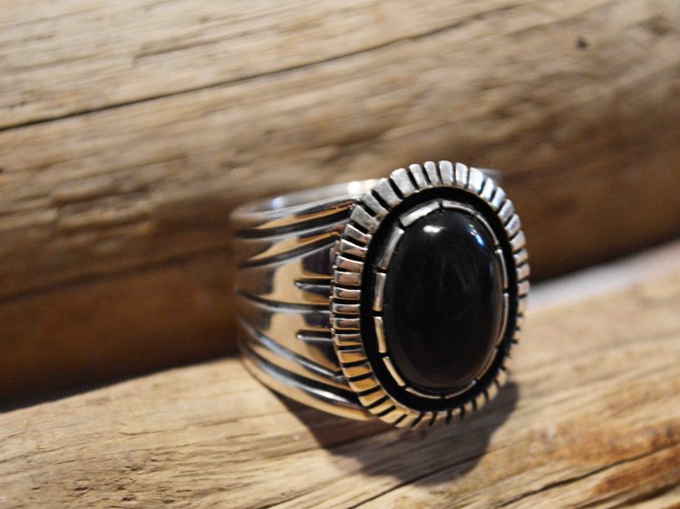 Indian jewelry インディアンジュエリー / Navajo RING ナヴァホリング( Cooper Willie クーパー ウィリー)