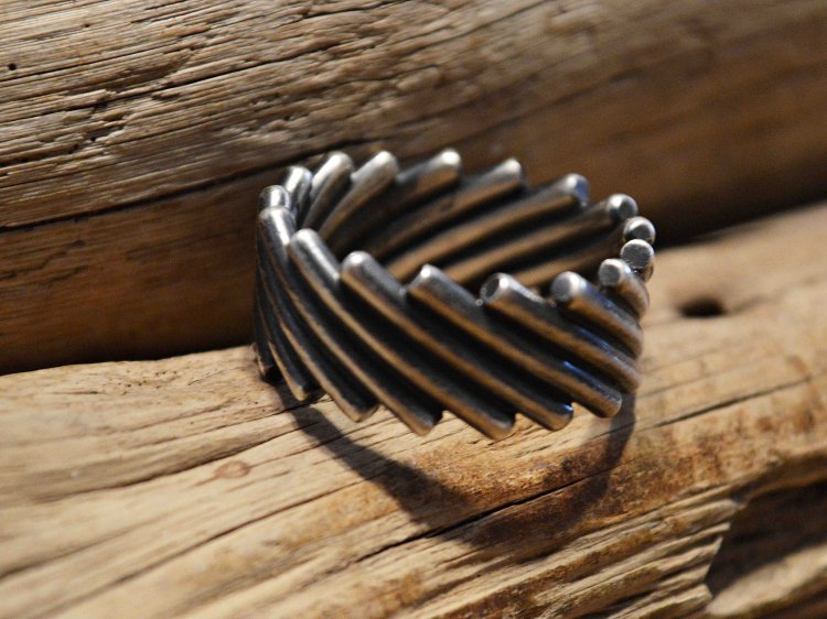 Indian jewelry インディアンジュエリー / Navajo RING ナヴァホリング( Steve Arviso スティーブ アルビソ)