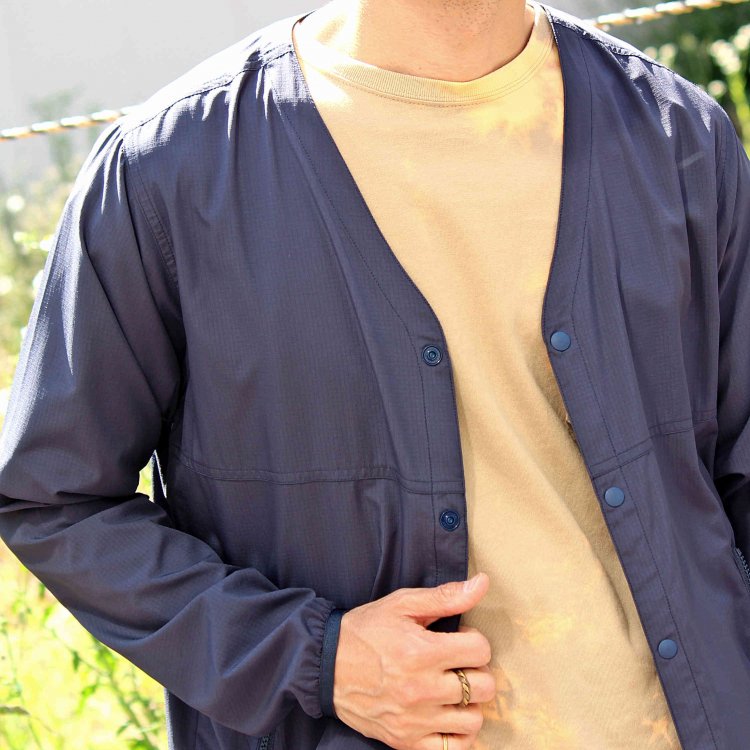 MOUNTAIN EQUIPMENT マウンテンイクィップメント / Easy Cardigan イージーカーディガン (NAVY ネイビー)