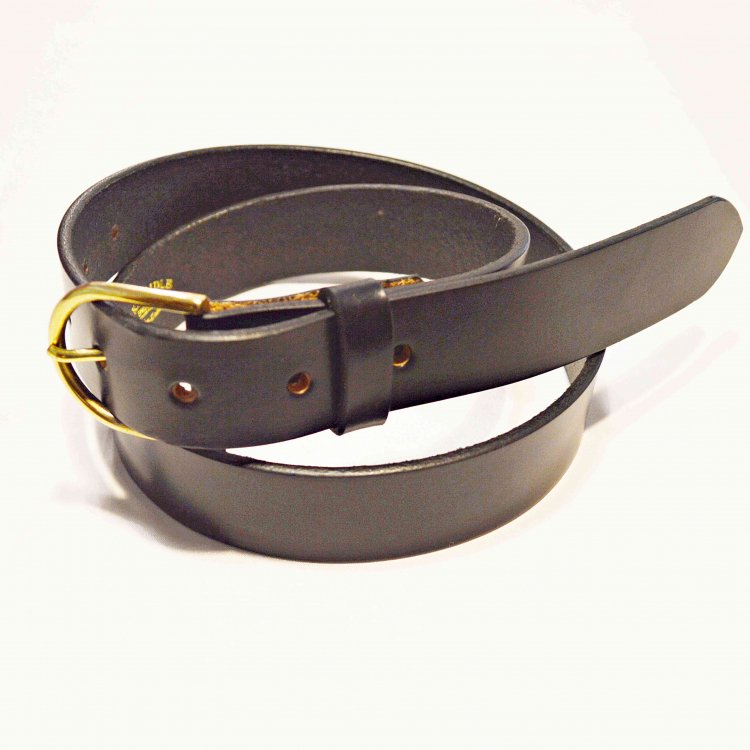 saranam サラナン / RIVET ARCH BELT リベットアーチベルト (UK BRIDLE BLACK ブラック)