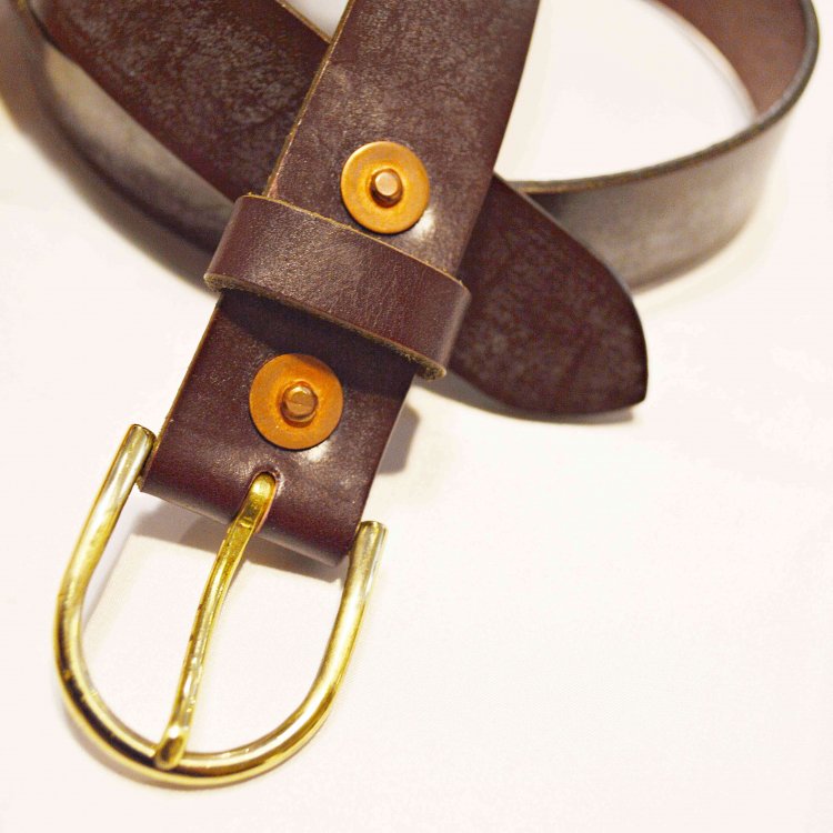 saranam サラナン / RIVET ARCH BELT リベットアーチベルト (UK BRIDLE WINE ワイン)