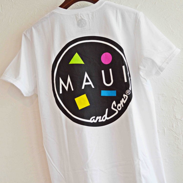 MAUI and Sons マウイ&サンズ / SS Tee Tシャツ (WHITE ホワイト)