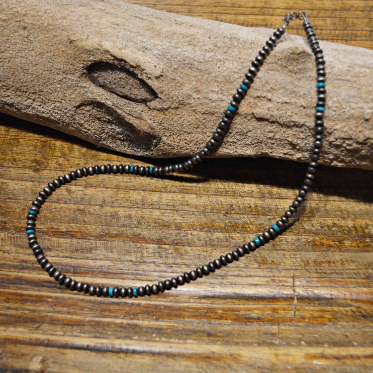 Indian jewelry インディアンジュエリー / NAVAJO CHAIIN BEADS NECKLACE ナヴァホチェーンビーズネックレス