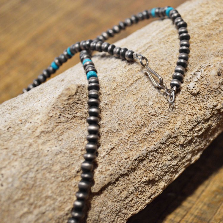 Indian jewelry インディアンジュエリー / NAVAJO CHAIIN BEADS NECKLACE ナヴァホチェーンビーズネックレス
