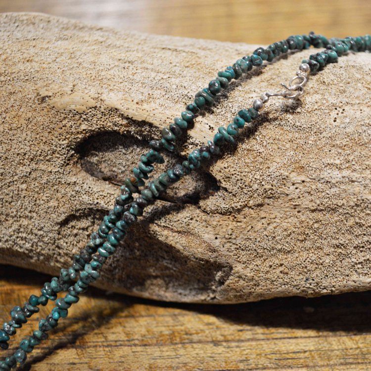 Indian jewelry インディアンジュエリー/ NAVAJO TURQUOISE NECKLACE ナヴァホターコイズネックレス