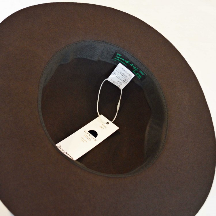 Nasngwam. ナスングワム / THOMPSON ウールハット (BROWN ブラウン)