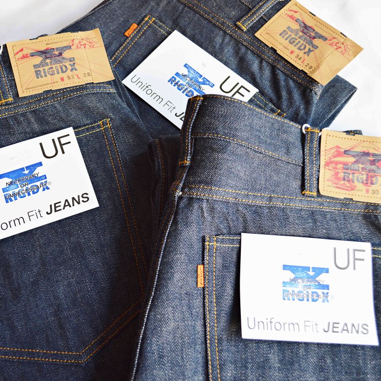 necessary or unnecessary ネセサリーオアアンネセサリー / UNIFORM FIT ‘RIGID X’ ユニフォームフィット リジッドエックス