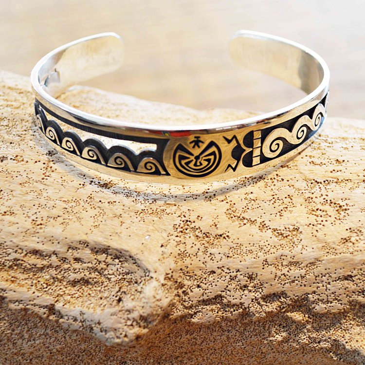 Indian jewelry インディアンジュエリー / HOPI BANGLE ホピバングル (LUCION KOINVA ルシオンコインヴァ)