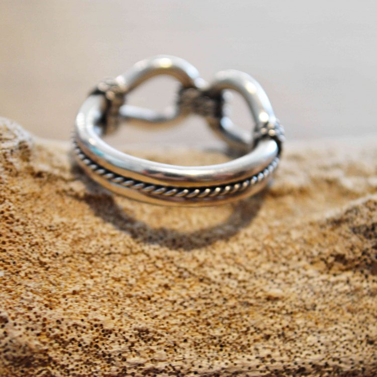 Indian jewelry インディアンジュエリー / Navajo RING ナヴァホリング( Steve Arviso スティーブ アルビソ)