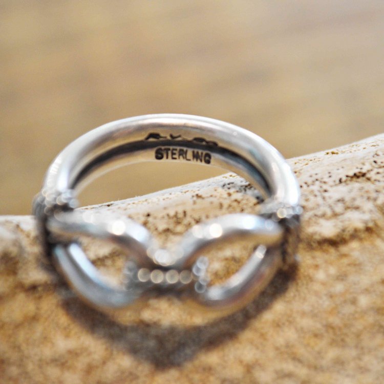 Indian jewelry インディアンジュエリー / Navajo RING ナヴァホリング( Steve Arviso スティーブ アルビソ)