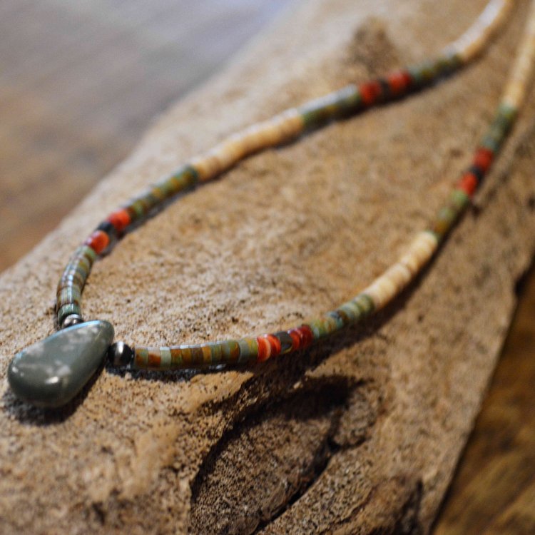 Indian jewelry インディアンジュエリー / SANTO DOMINGO NECKLACE サントドミンゴ族ネックレス