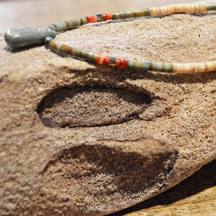 Indian jewelry インディアンジュエリー / SANTO DOMINGO NECKLACE サントドミンゴ族ネックレス