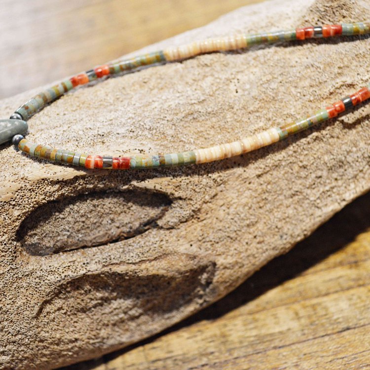 Indian jewelry インディアンジュエリー / SANTO DOMINGO NECKLACE サントドミンゴ族ネックレス