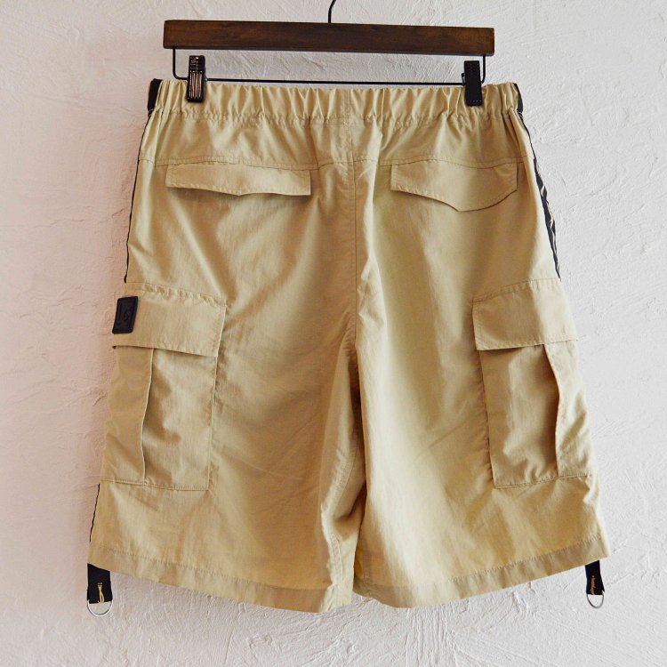 LAST CHANCE ラストチャンス / Wire Tape w/D-Ring Cargo Shorts ワイヤーテープディーリングカーゴショーツ (BEIGE ベージュ)