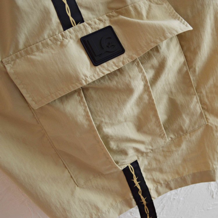 LAST CHANCE ラストチャンス / Wire Tape w/D-Ring Cargo Shorts ワイヤーテープディーリングカーゴショーツ (BEIGE ベージュ)