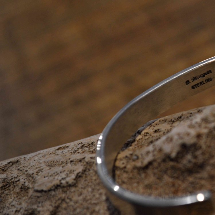 indian jewelry インディアンジュエリー / Navajo BANGLE ナヴァホバングル(BRUCE MORGAN ブルースモーガン)