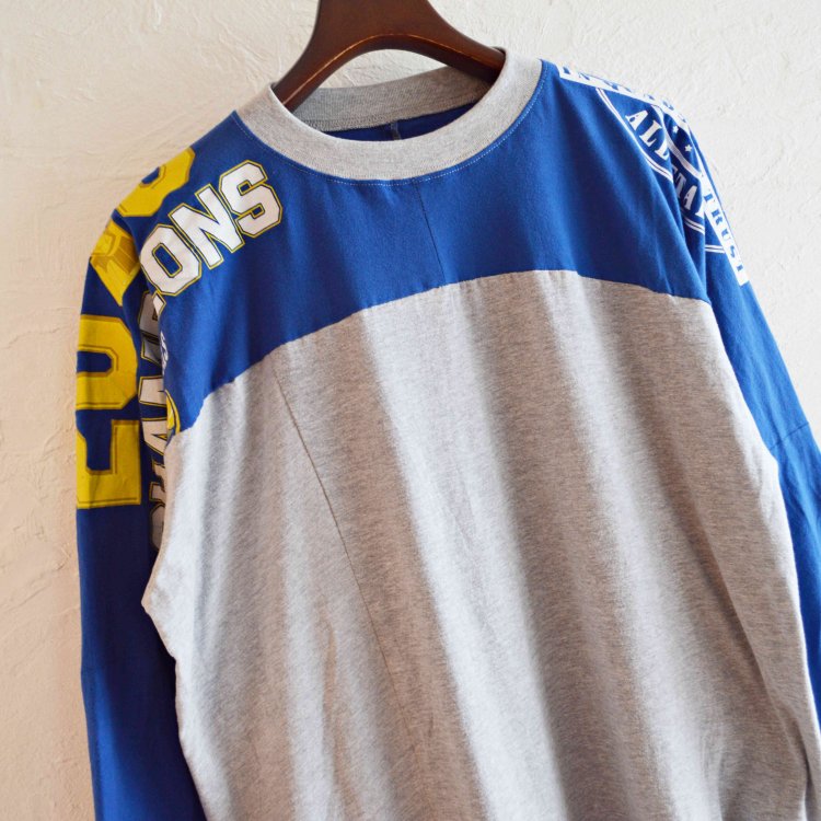 Nasngwam. ナスングワム / BOTH TEE ボスティー (GRAY グレー)