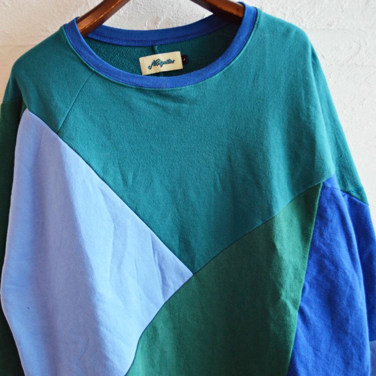 Nasngwam. ナスングワム / PUZZLE SWEAT(SOLID) パズルスウェットソリッド (SEA シー Lsize)