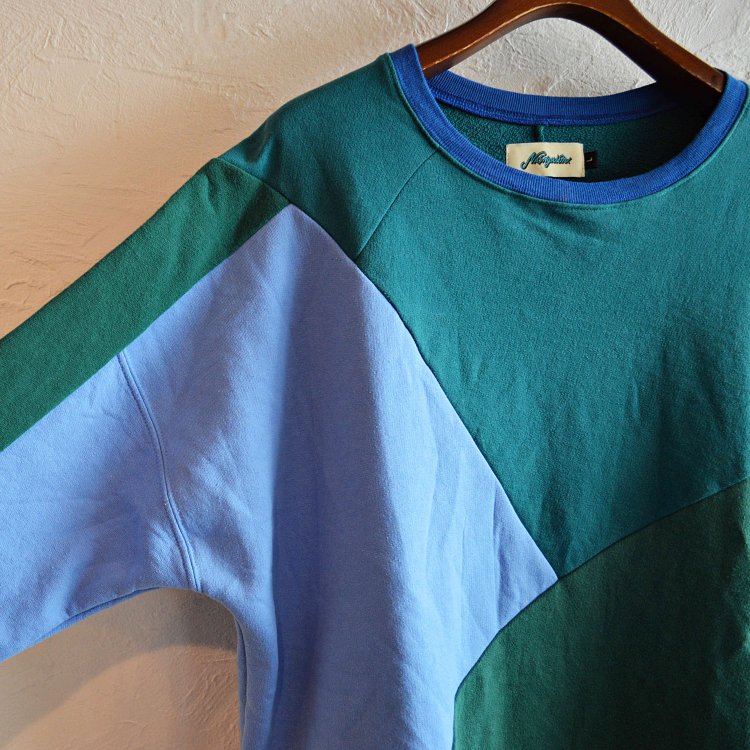 Nasngwam. ナスングワム / PUZZLE SWEAT(SOLID) パズルスウェットソリッド (SEA シー Lsize)