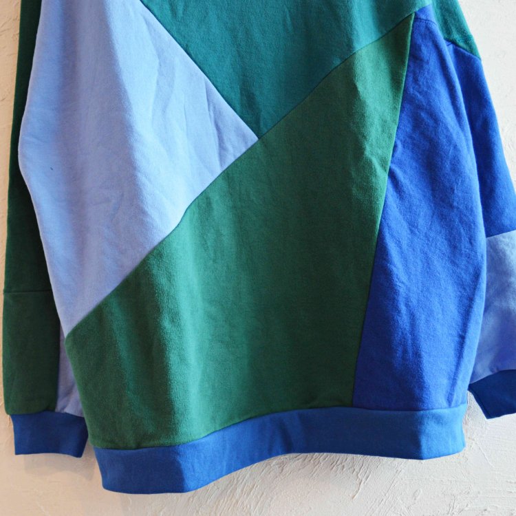 Nasngwam. ナスングワム / PUZZLE SWEAT(SOLID) パズルスウェットソリッド (SEA シー Lsize)