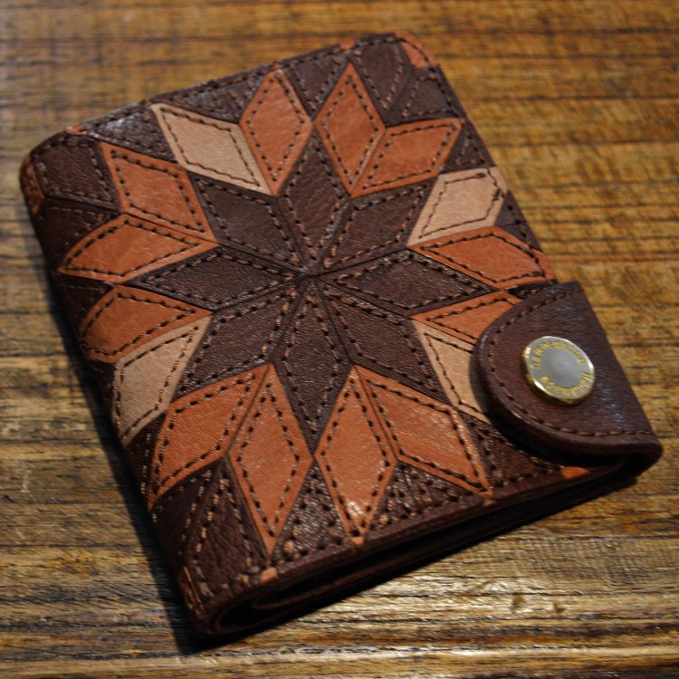 Nasngwam.×damasquina ナスングワム ダマスキーナ / LONESTAR WALLET ロンスターウォレット (BROWN ブラウン)