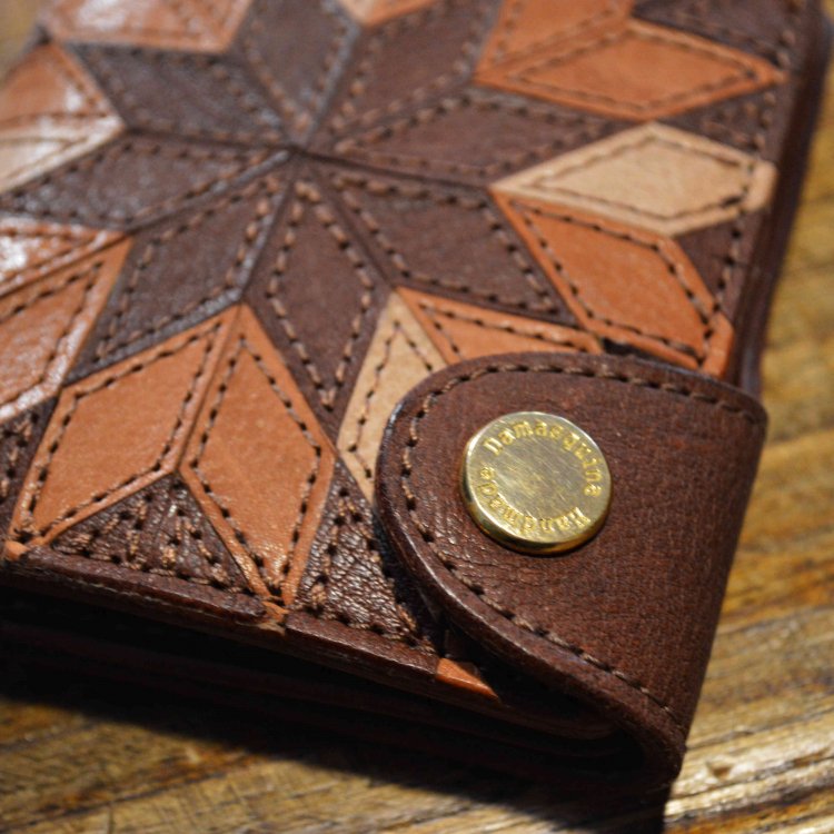 Nasngwam.×damasquina ナスングワム ダマスキーナ / LONESTAR WALLET ロンスターウォレット (BROWN ブラウン)