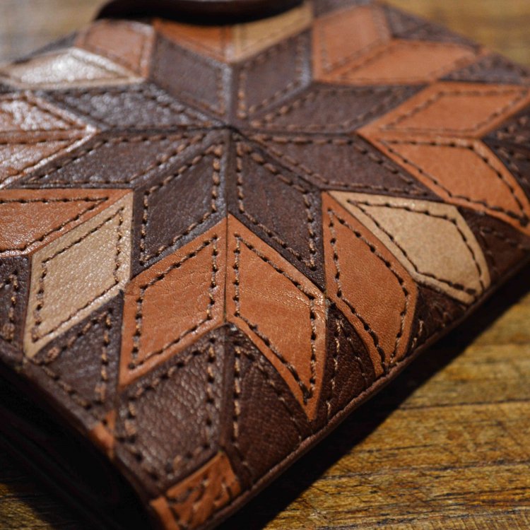 Nasngwam.×damasquina ナスングワム ダマスキーナ / LONESTAR WALLET ロンスターウォレット (BROWN ブラウン)