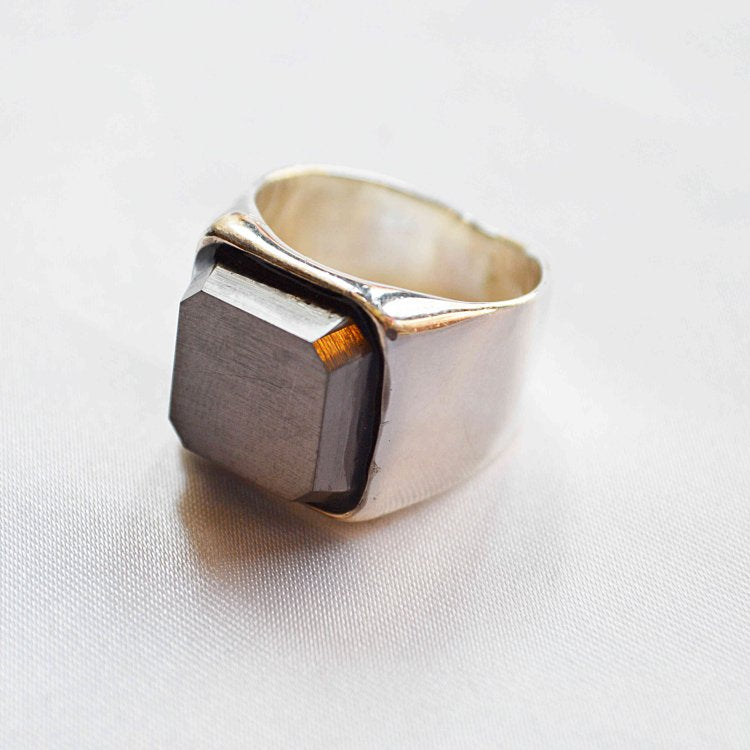 meian メイアン / sterling silver black dia ring