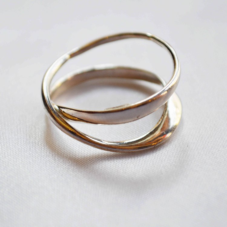 meian メイアン / sterling silver mexican double face ring